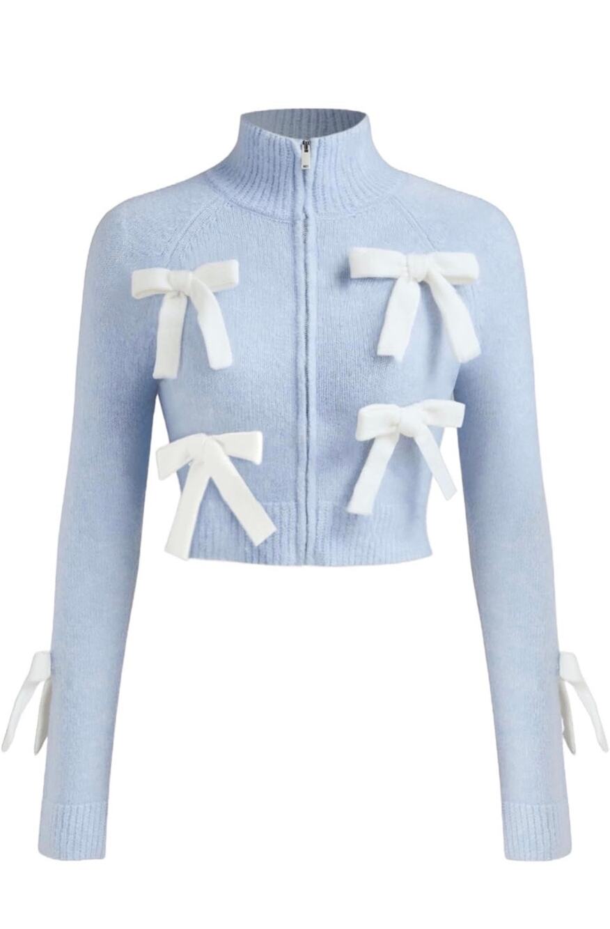 CIDER Women's Bow Knot Cardigan